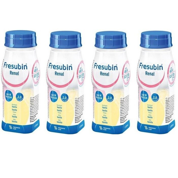 FRESUBIN Renal vanilková 4 x 200 ml
