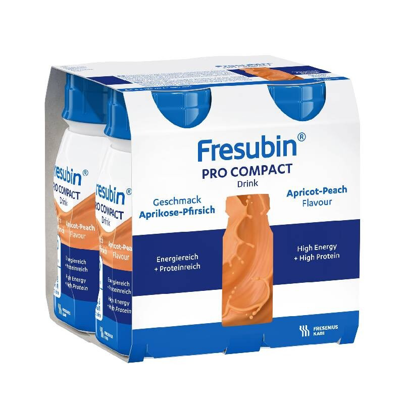 FRESUBIN Pro compact drink muruňkovo-broskvový 4 x 125 ml