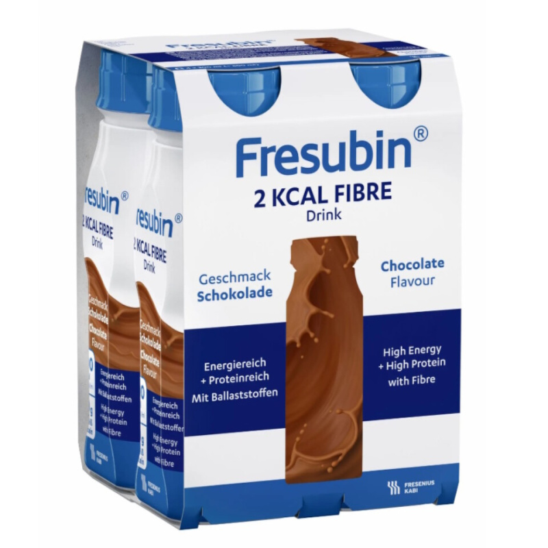 FRESUBIN 2kcal Fibre drink čokoláda 4 x 200 ml