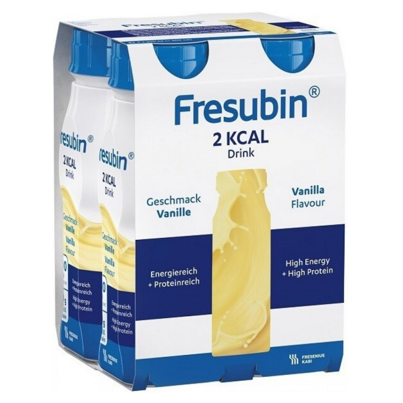FRESUBIN 2 KCAL DRINK PŘÍCHUŤ VANILKOVÁ POR POR SOL 4X200ML