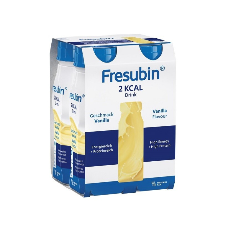 FRESUBIN 2 KCAL DRINK PŘÍCHUŤ VANILKOVÁ POR POR SOL 4X200ML