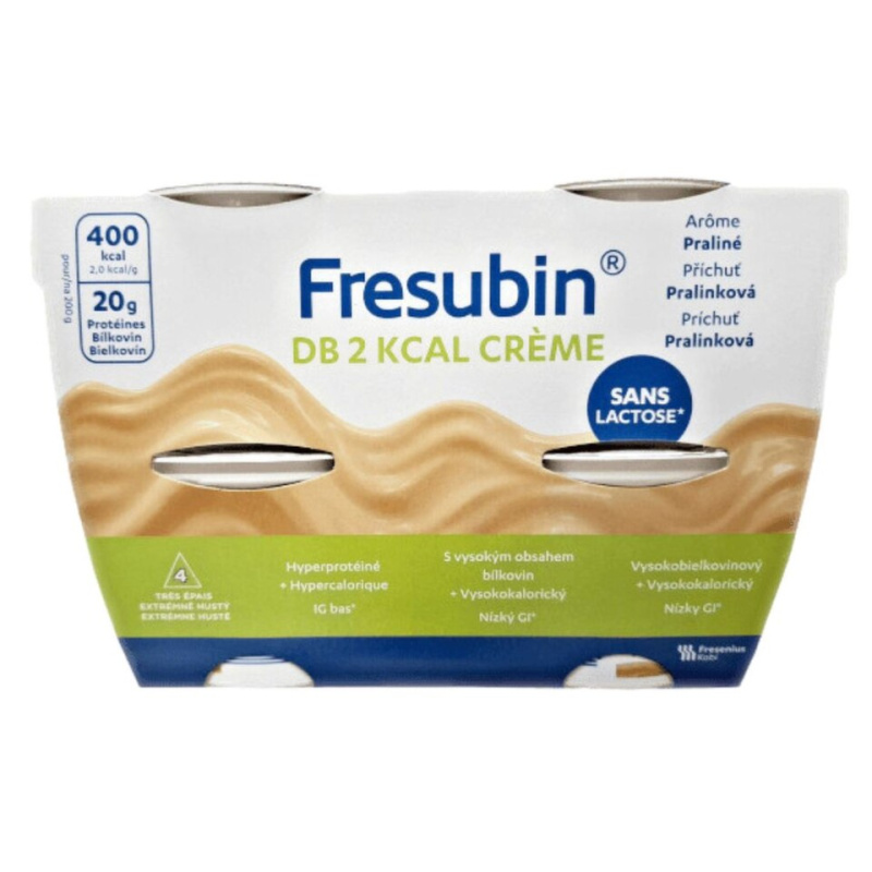 FRESUBIN DB 2 kcal creme pralinka 4 x 200 g