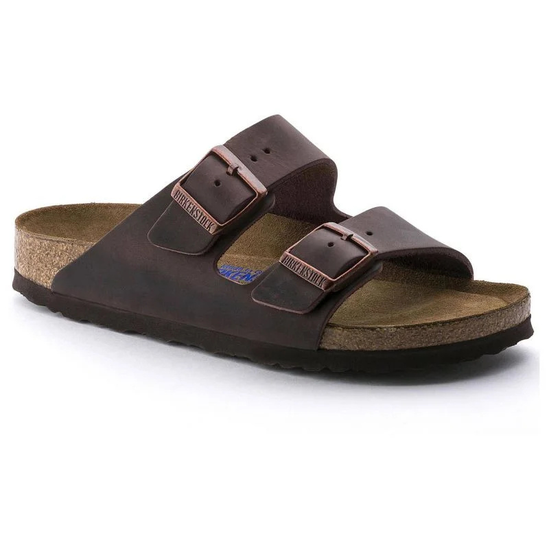 Dámské žabky Birkenstock Arizona Soft Footbed Oiled Leather Habana narrow (0452763) 39