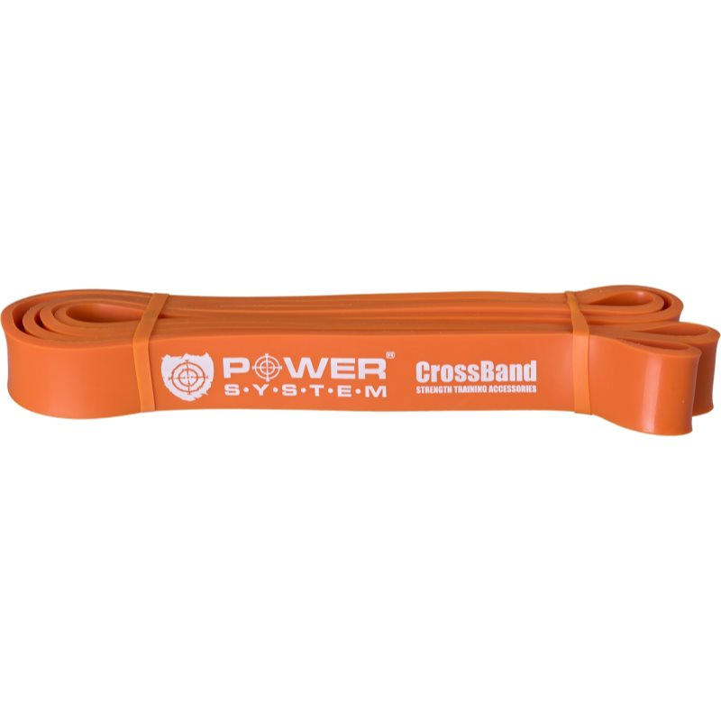 Power System Posilovací guma CROSS BAND Level 2 - oranžová