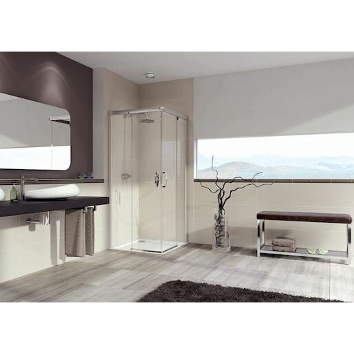 Huppe Aura elegance sprchový kout čtverec 120x80 cm hüppe 401314.092.322
