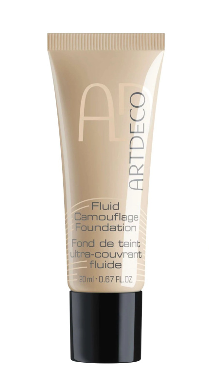 ARTDECO Fluid Camouflage Foundation odstín 24 warm/golden beige make-up 20 ml
