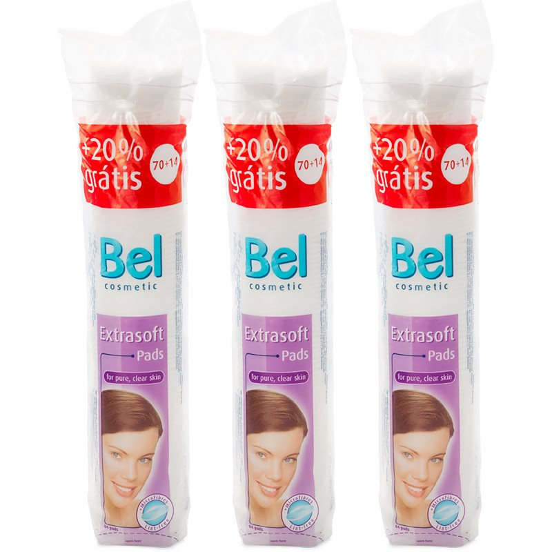 Bel Extra Soft odličovací tampony výhodné balení 3x84 ks
