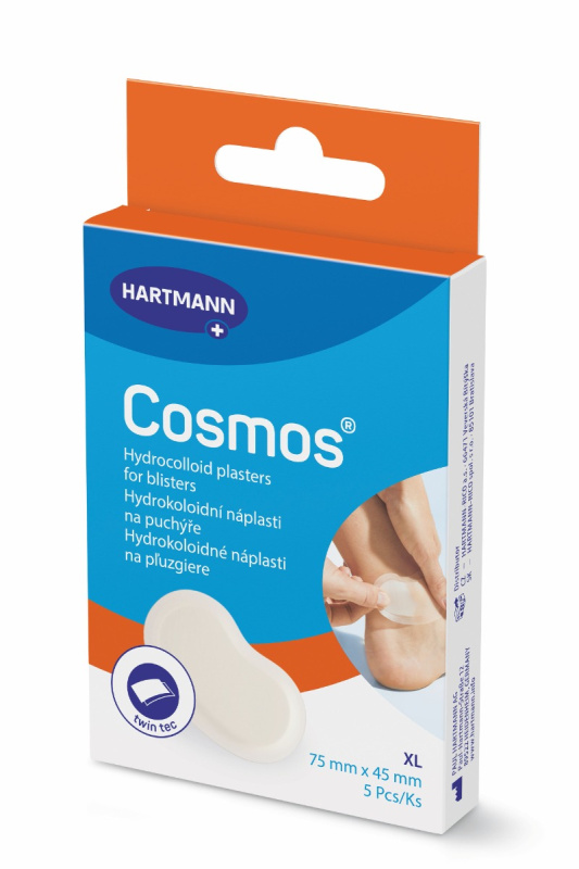 COSMOS Náplast na puchýře twin tec XL 5 kusů