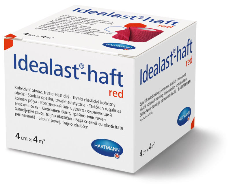 Obin.elast.Idealast color 4cmx4m/1ks červ.9310950