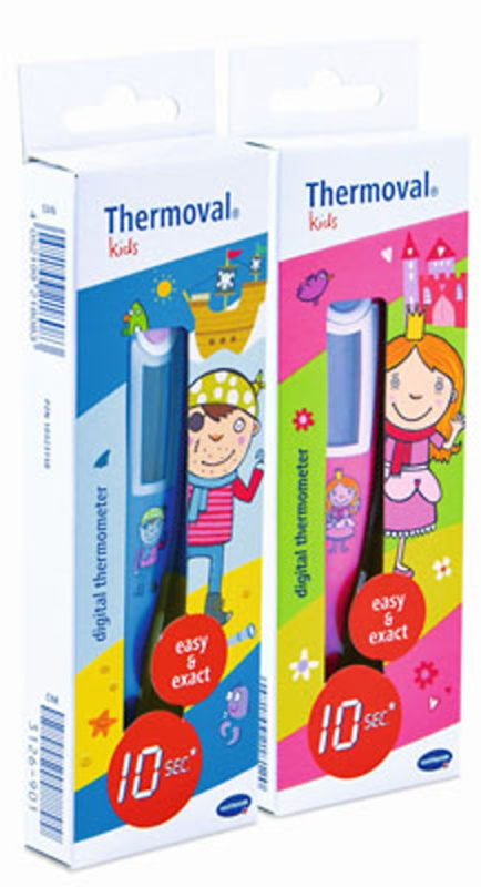 Dětský digitální teploměr Thermoval kids Hartmann Barva: Růžová