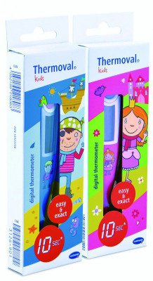 Dětský digitální teploměr Thermoval kids Hartmann Barva: Růžová