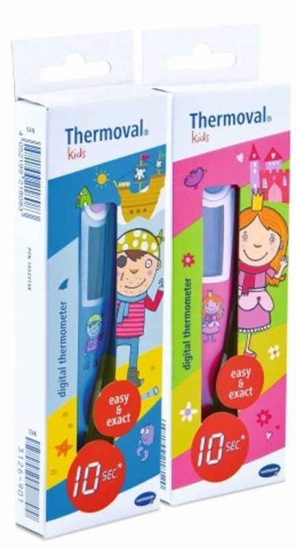 Dětský digitální teploměr Thermoval kids Hartmann Barva: Růžová