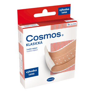COSMOS Klasická textilní náplast 1 m x 8 cm
