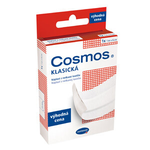 COSMOS Klasická náplast  z netkané textilie 1 m x 6 cm
