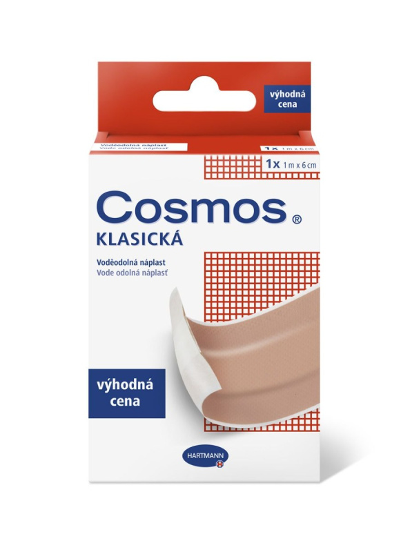 COSMOS Klasická voděodolná náplast 1 mx 6 cm