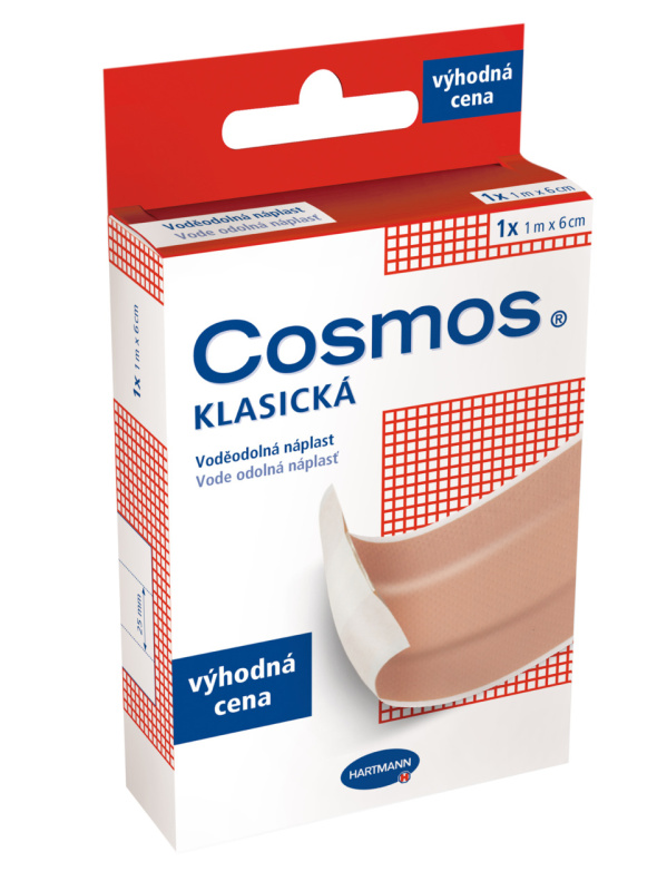 COSMOS Klasická voděodolná náplast 1 mx 6 cm