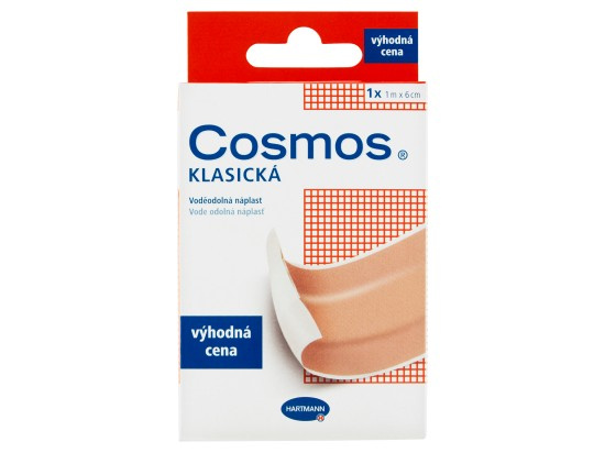 COSMOS Klasická voděodolná náplast 1 mx 6 cm