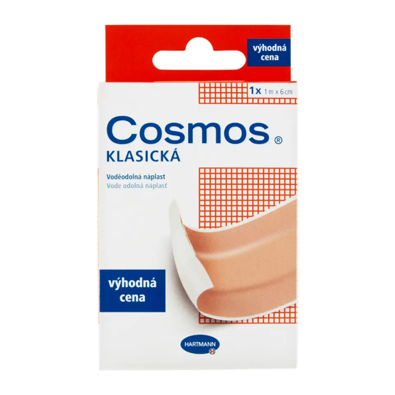 COSMOS Klasická voděodolná náplast 1 mx 6 cm