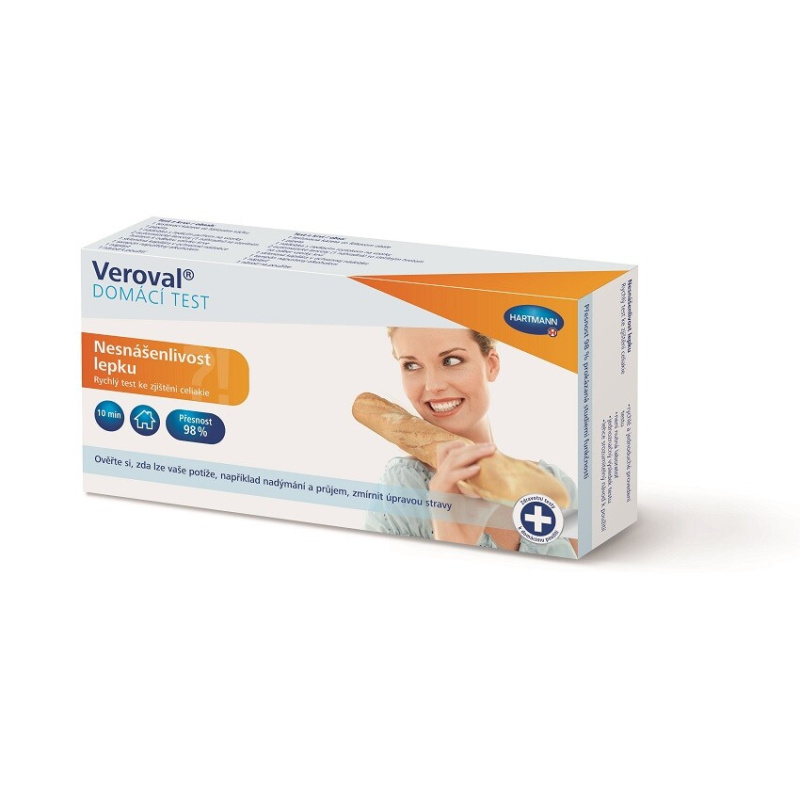 Veroval® Nesnášenlivost lepku - domácí test