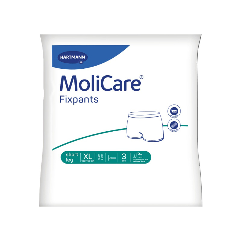 MOLICARE Fixpants fixační kalhotky XL 100 - 160 cm 3 kusy