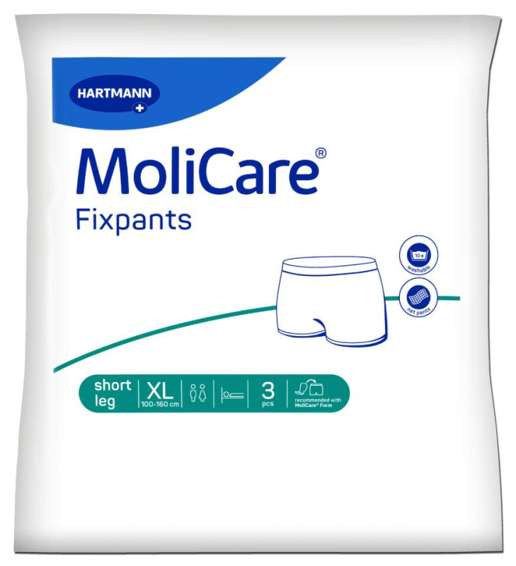 MOLICARE Fixpants fixační kalhotky XL 100 - 160 cm 3 kusy