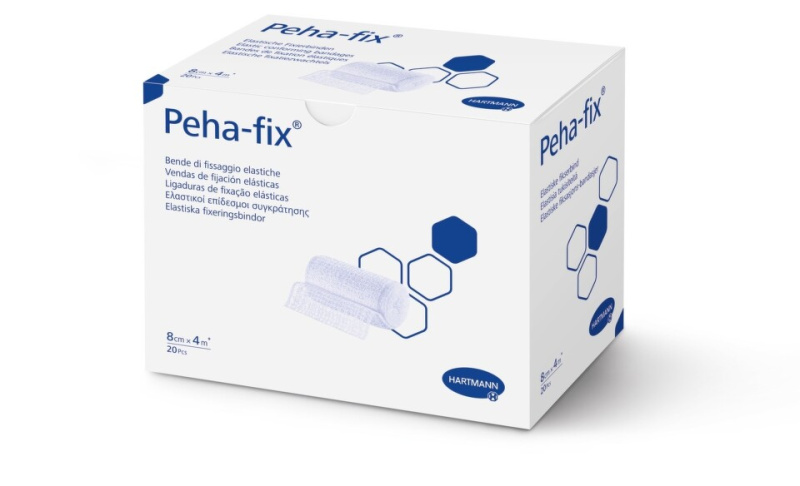 Peha Fix 12 cm x 4 m obinadlo elastické fixační 20 ks
