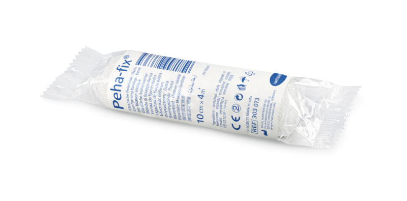 Peha Fix 10 cm x 4 m obinadlo elastické fixační 100 ks