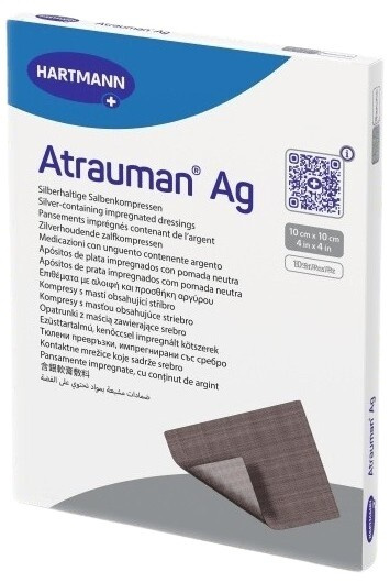 Kompres Atrauman AG sterilní krytí 10x10cm 10ks