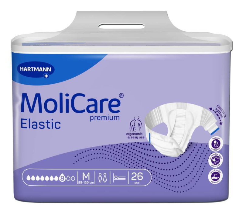 MoliCare Elastic 8 kapek vel. M