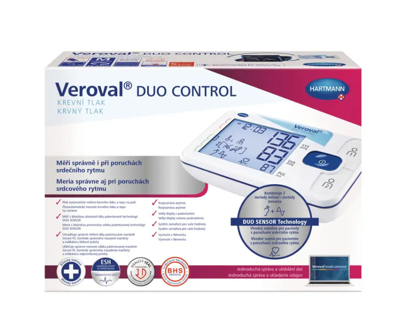 VEROVAL Duo Control digitální pažní tlakoměr M