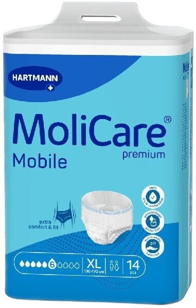 MOLICARE MOBILE 6 kapek velikost XL14ks