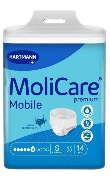 MOLICARE MOBILE 6 kapek velikost S 14ks