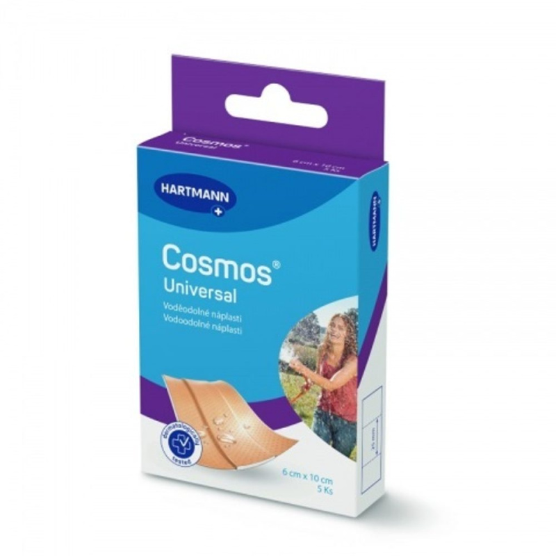 COSMOS Water-resistant voděodolná náplast 6 x 10 cm 5 kusů