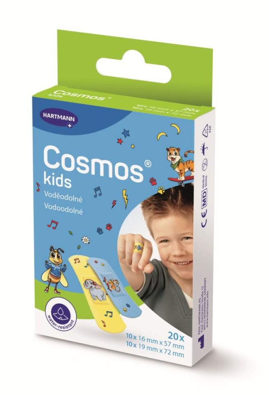 COSMOS Dětská náplast 2 velikosti 20 kusů
