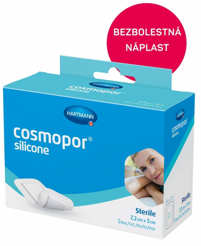 COSMOPOR Silicone 7,2 x 5 cm 5 kusů