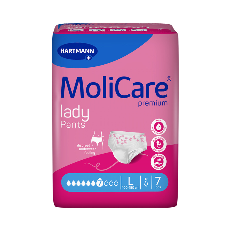 Molicare Lady Pants 7 kapek, velikost L 7ks