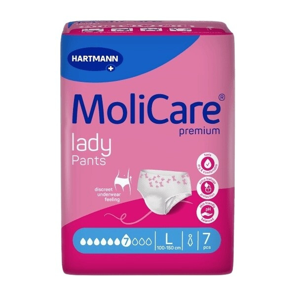 Molicare Lady Pants 7 kapek, velikost L 7ks