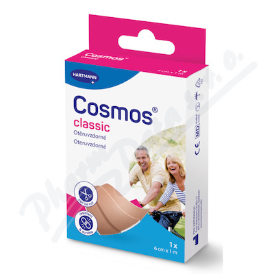 COSMOS Pevná náplast 1 m x 6 cm