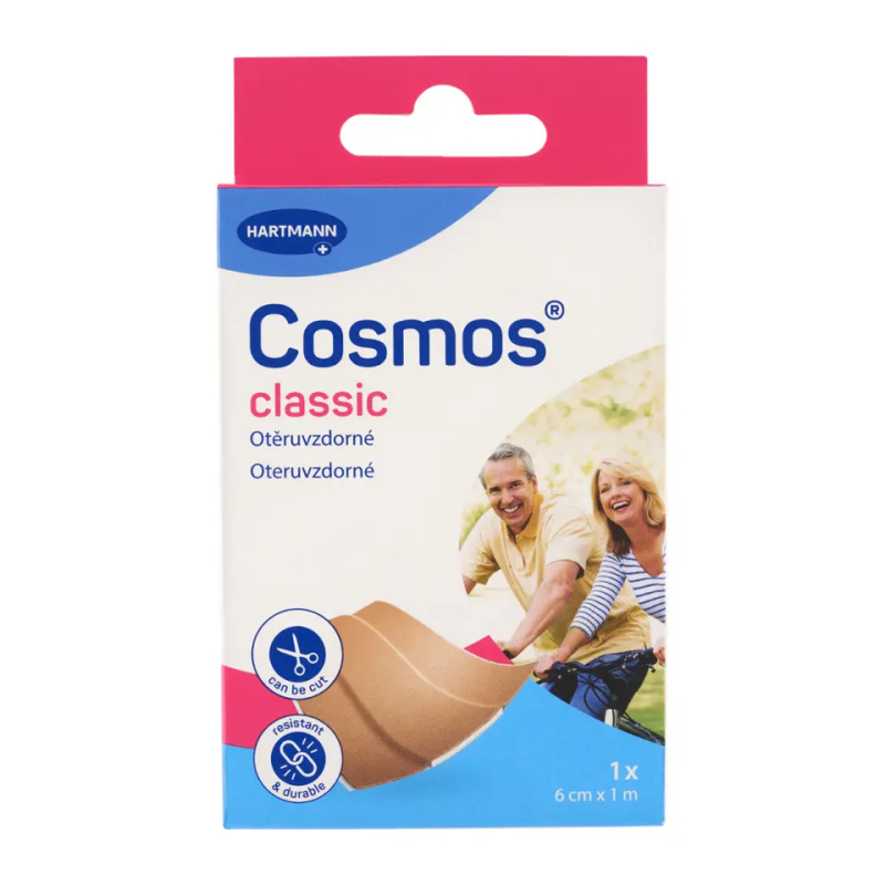 COSMOS Pevná náplast 1 m x 6 cm