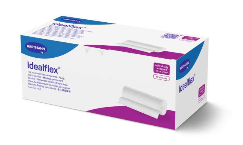 HARTMANN Idealflex Obinadlo pružné krátkotažné 10 cm x 5 m 1 kus