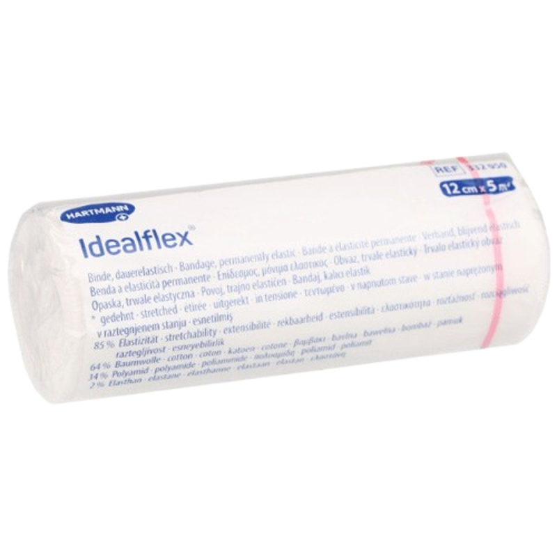 OBINADLO ELASTICKÉ IDEALFLEX 12CMX5M,KRÁTKÝ TAH,1KS