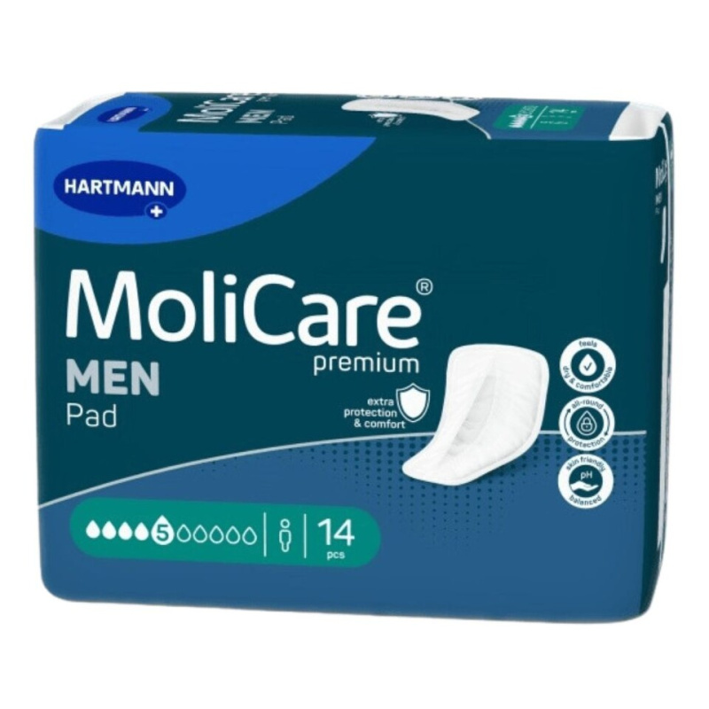 MOLICARE Men inkontinenční vložky 5 kapek 14 kusů