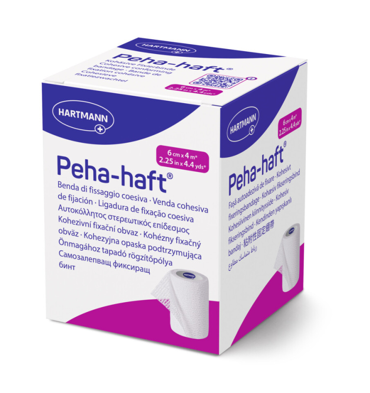 PEHA-HAFT Obinadlo fixační kohesivní 6 cm x 4 m