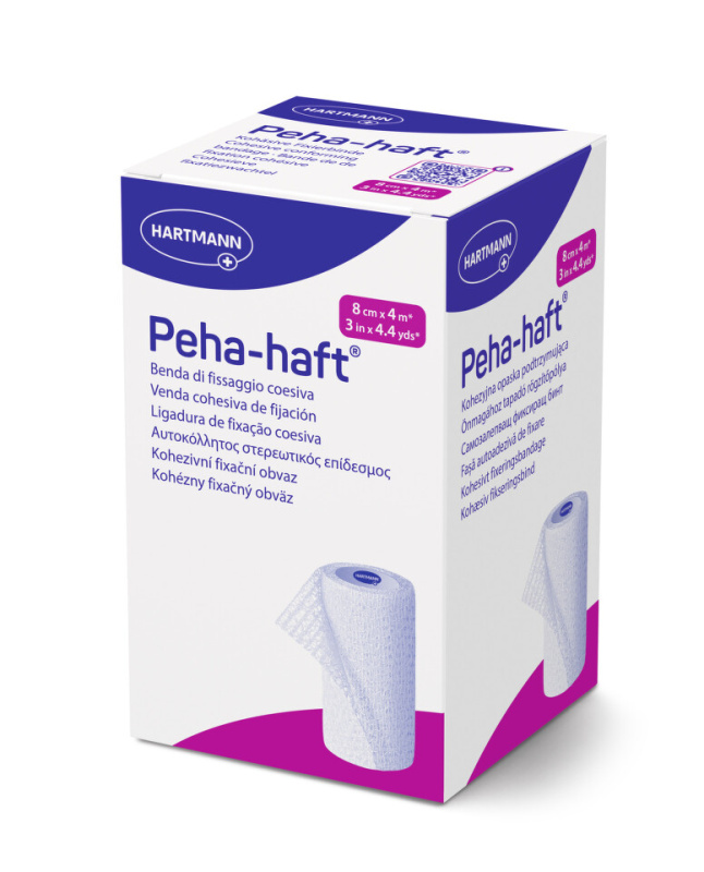 PEHA-HAFT Obinadlo fixační kohesivní 8 cm x 4 m