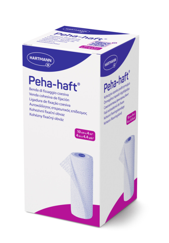 Hartmann PEHA-HAFT Obinadlo fixační kohesivní 10 cm x 4 m bílé
