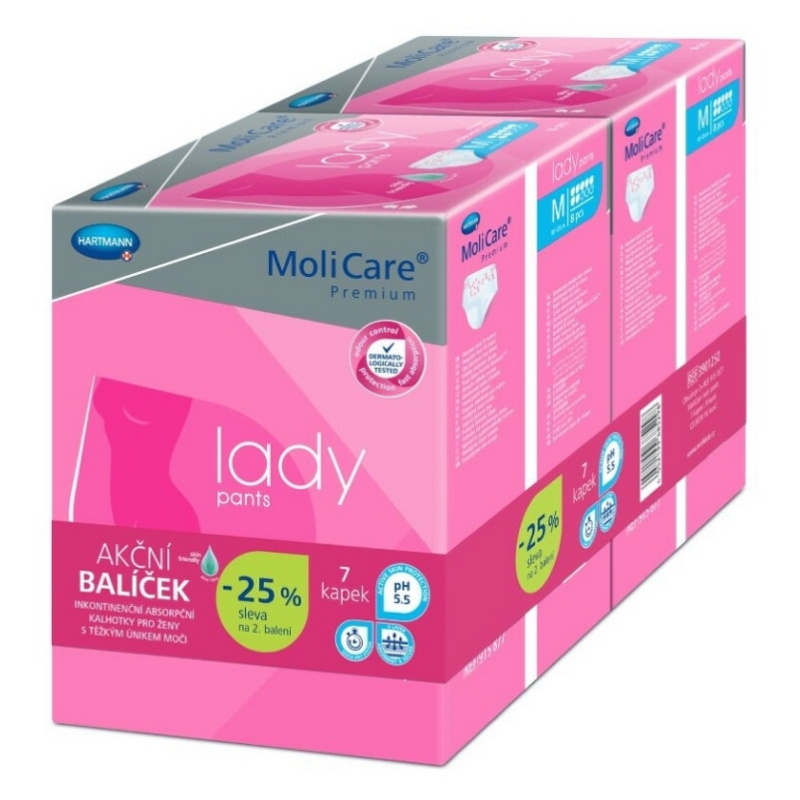 MoliCare Lady Pants inkont.7 kap.M duopack2x8ks
