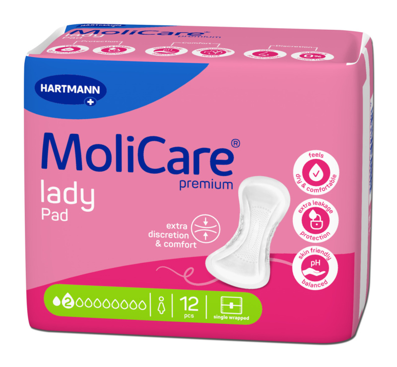 MOLICARE Lady Pad inkont.vložky 2k 12 kusů