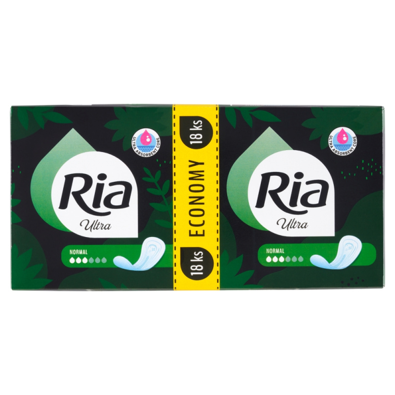Ria Ultra Normal Economy pack menstruační vložky 18 ks