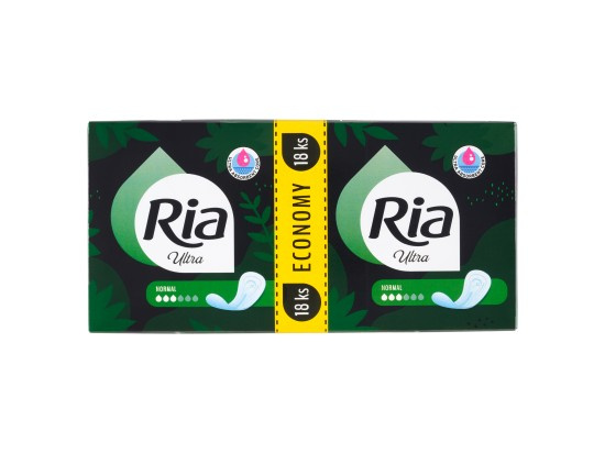 Ria Ultra Normal Economy pack menstruační vložky 18 ks