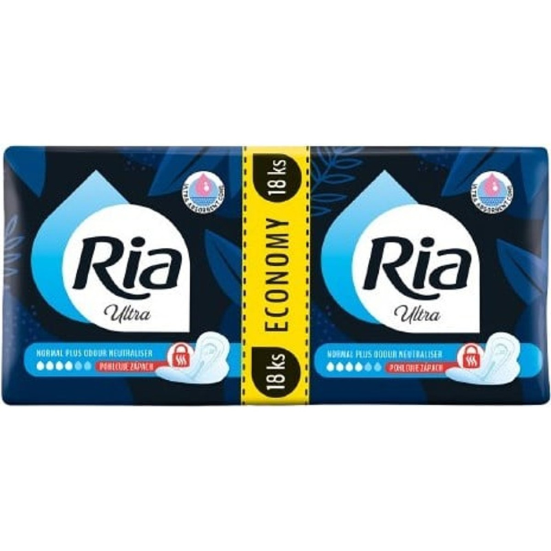 Ria Ultra Normal Plus Odour Neutraliser duopack tenké vložky